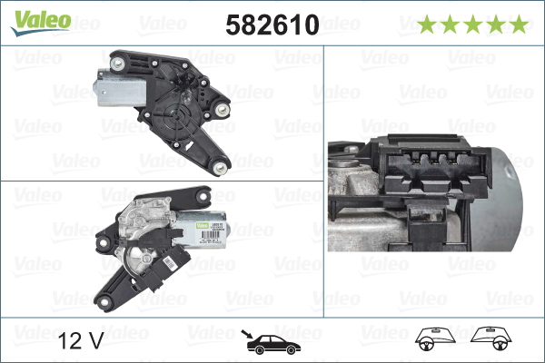 Motor stergator 582610 VALEO